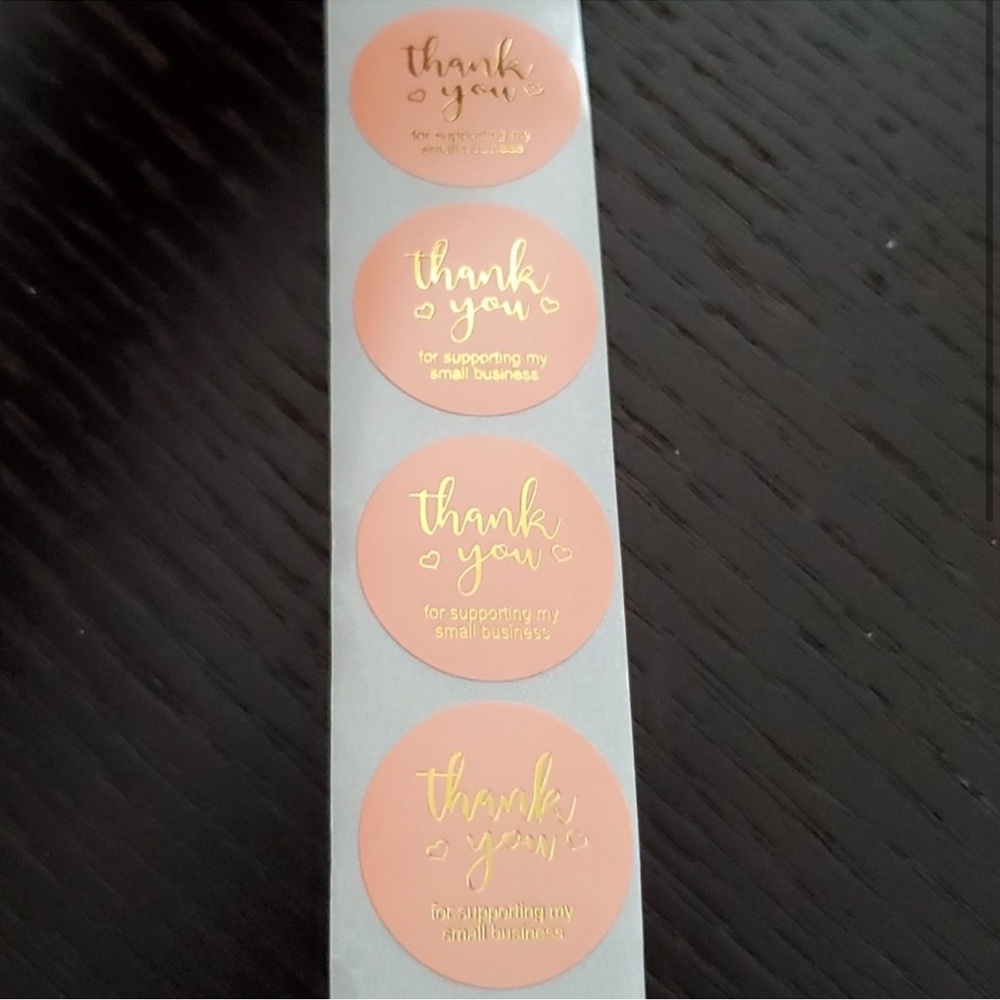 Thank You Sticker Roll - Picture 5 of 5